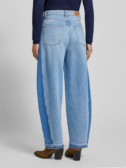 Marc O'Polo DENIM Cropped Barrel Fit Jeans aus Baumwoll-Ananas-Mix Jeansblau 5