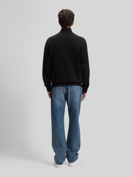 HUGO Blue troyer o kroju regular fit z czystej bawełny model 'Neeler' Czarny 5