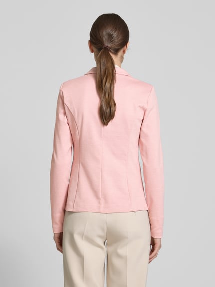 ICHI Slim fit blazer met paspelzakken, model 'KATE' Roze - 5