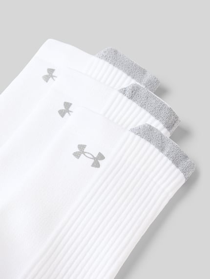 Under Armour Skarpety z elastycznym pasem w zestaw 3 szt. Biały 2