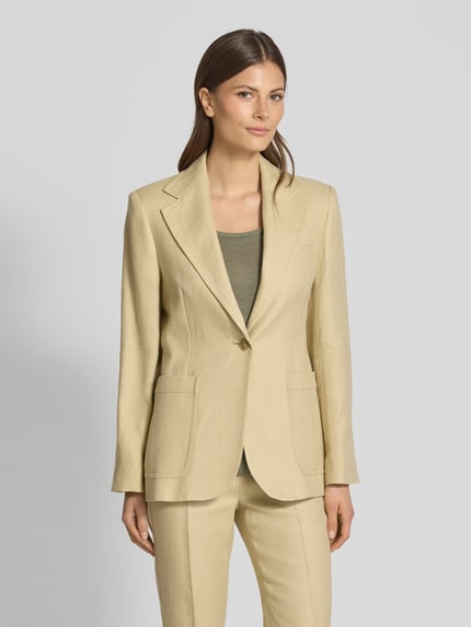 Weekend Max Mara Żakiet z nakładanymi kieszeniami model ‘GALLI’ Piaskowy 4