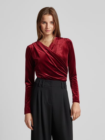 mbyM Body in wikkellook, model 'LIONE' Bordeaux - 4