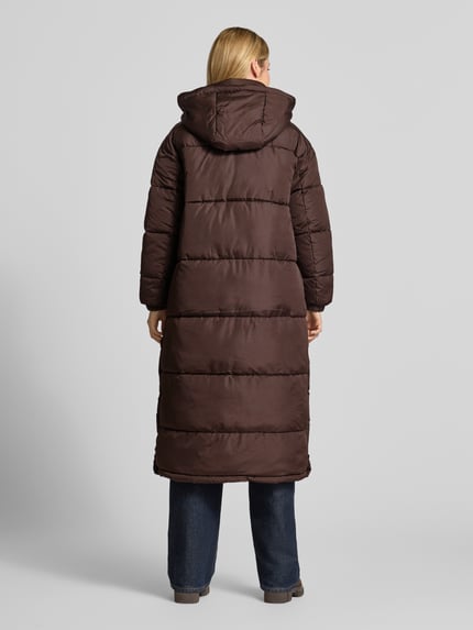 VERO MODA Mantel mit Zweiwege Reißverschluss Modell 'VMKLEA' Schoko 5