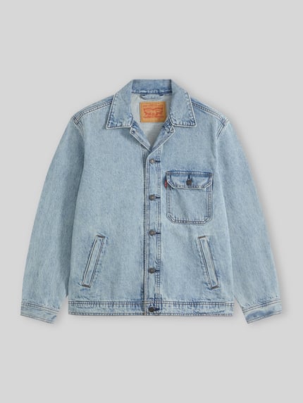 Levi's® relaxed fit jeansjack van puur katoen Jeansblauw - 2