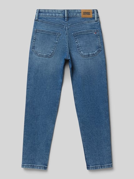 Tommy Hilfiger Kids Straight Fit Jeans aus Baumwoll-Mix Blau 3