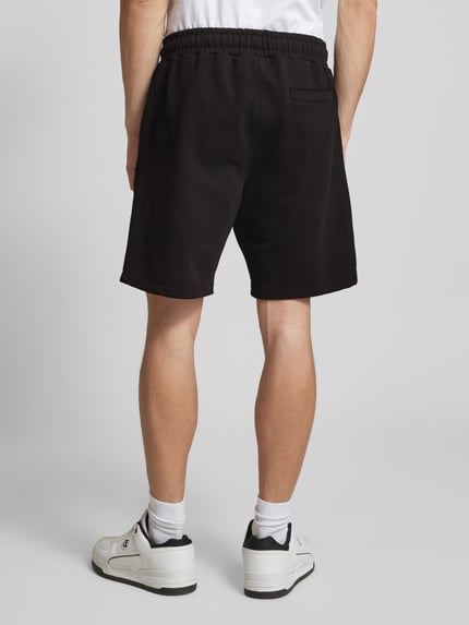 PEGADOR Sweatshorts mit elastischem Bund Modell 'SIGNAR TERRY' Anthrazit 5