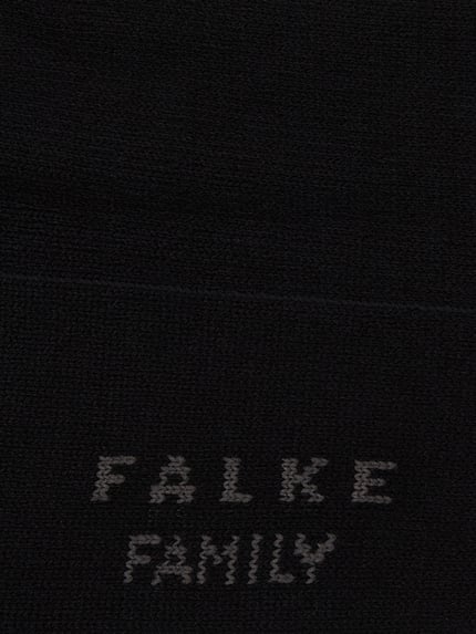FALKE Skarpety z napisem z logo model ‘FAMILY’ Czarny 2