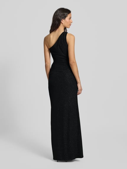 Jake*s Cocktail Abendkleid mit seitlicher Raffung Black 5
