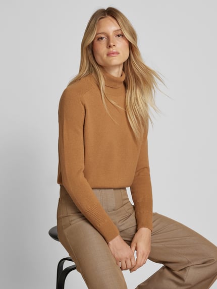 Victoria Beckham Trui met colrol Camel - 3