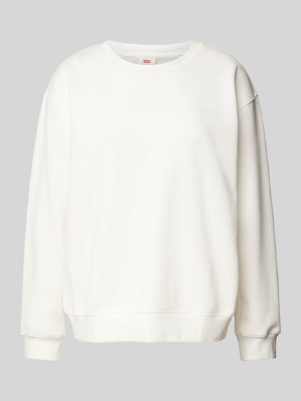 Levi's® Oversized sweatshirt met labelpatch Offwhite - 2