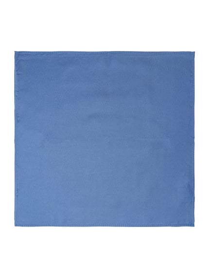 Produktfoto, Fein strukturiertes Einstecktuch aus Seide van Monti, vierkant, lichtblauw, fijn textuur, 27x28 cm, heren accessoire