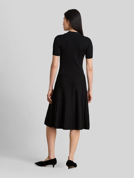 Lauren Ralph Lauren Sukienka casualowa z mieszanki wiskozy Czarny 5