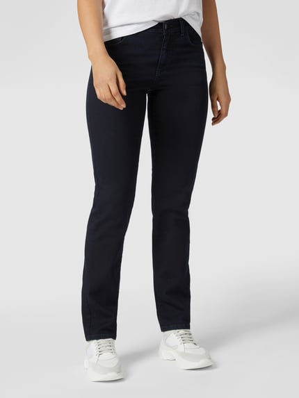 ANGELS Bootcut jeans met contrastnaden, model 'DOLLY' Donkerblauw - 4