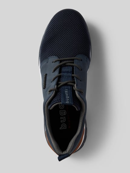 bugatti Sneakers met labelapplicatie, model 'Irish' Marineblauw - 3