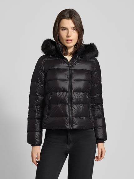 Tommy Hilfiger Slim Fit Daunenjacke in glänzender Optik BLACK 4