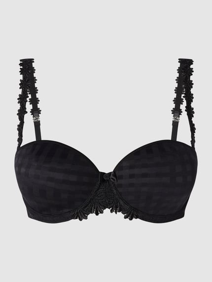 Marie Jo Beha met cups en hartvormige hals, model 'Avero' Zwart - 2