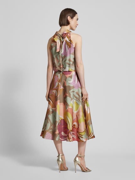 V by Vera Mont Cocktailkleid mit Allover-Print Rosa 5
