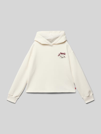 Levi’s® Kids Hoodie mit Kapuze Offwhite 1