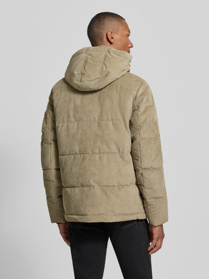 PME Legend Regular Fit Jacke mit Label-Patch Modell 'GOBBLER' Sand 5