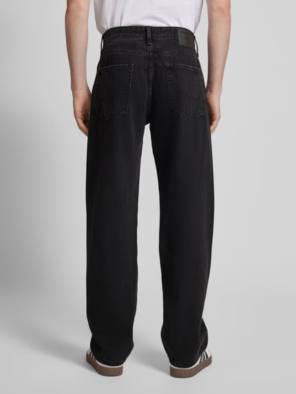 JACK & JONES Loose Fit Jeans im 5-Pocket-Design Modell 'EDDIE' Black 5