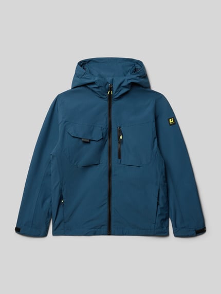 killtec regular fit jack met capuchon Donkerblauw - 1