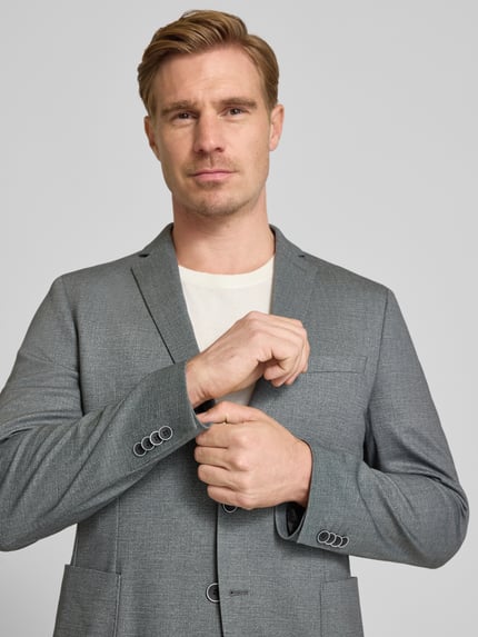 s.Oliver BLACK LABEL Slim Fit Anzugsakko mit Viskoseanteil Hellgruen 3