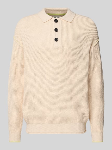 Scotch & Soda Strickpullover mit Leinen-Anteil Offwhite 2