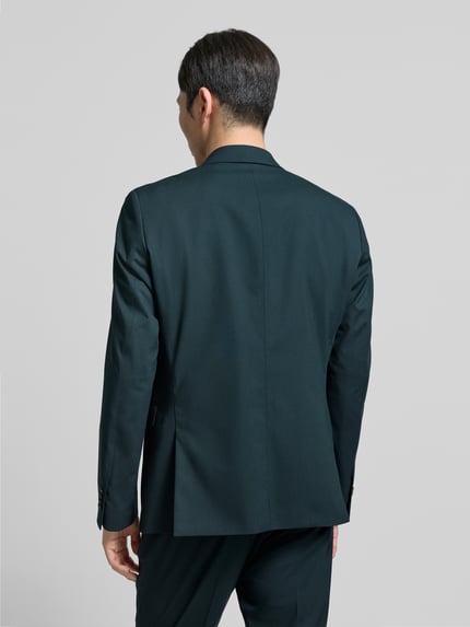 s.Oliver BLACK LABEL Regular fit colbert met viscose Donkergroen - 5