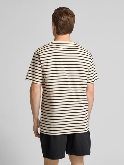 Wood Wood T-shirt met ronde hals, model 'Ace' Offwhite - 5