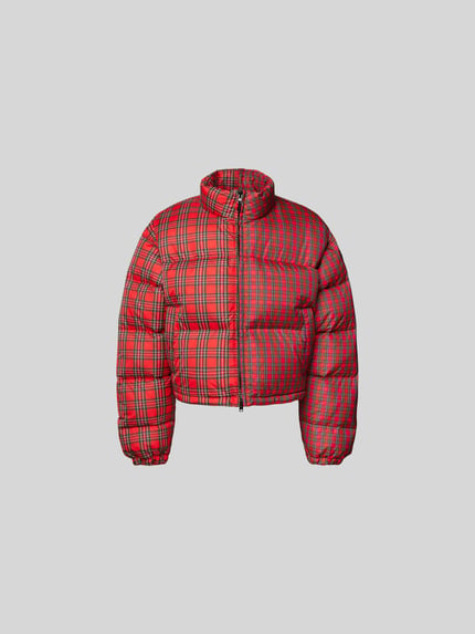VETEMENTS Gewatteerd jack met tweewegritssluiting Rood - 2