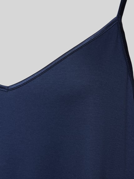HANRO Nachthemd met spaghettibandjes Donkerblauw - 2