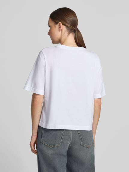 DRYKORN Oversized Fit T-Shirt aus reiner Baumwolle Weiss 5