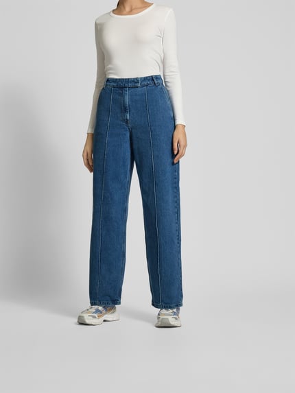 Remain Jeans met Franse steekzakken Lichtblauw - 4