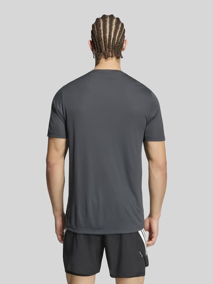 adidas Training Regular Fit sport-t-shirt met logoprint Antraciet - 3