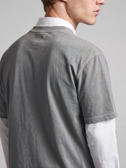 HUGO Blue T-Shirt mit Brusttasche BLACK 3