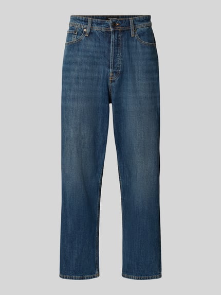 Straight Fit Jeans aus Baumwolle Modell 'ALEX ORIGINAL' Shop The Look MANNEQUINE