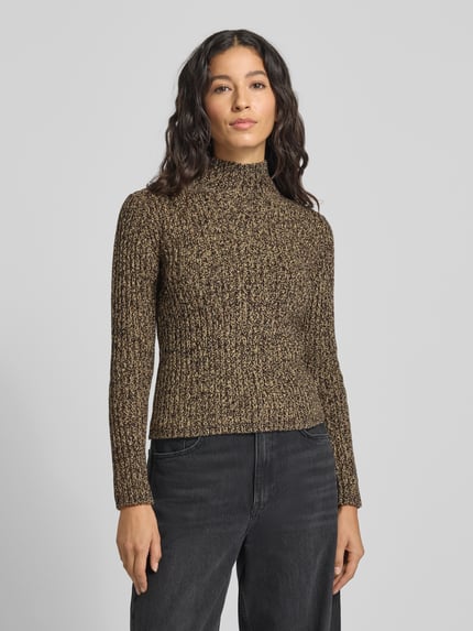 MANGO Turtleneck-Pullover mit Rollkragen Dunkelbraun 4