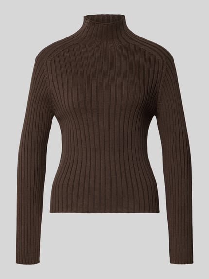 Marc O'Polo Turtleneck mit Raglanärmeln Dunkelbraun 2