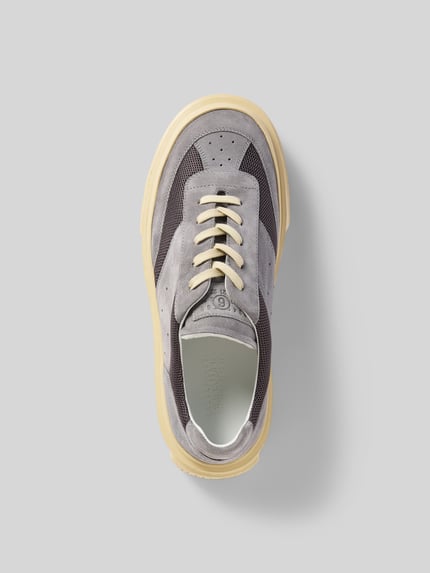 MM6 Maison Margiela Sneakersy na platformie Średnioszary 4
