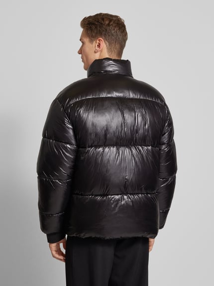 PEGADOR Steppjacke mit Label-Stitching Modell 'SOLIN' Black 5