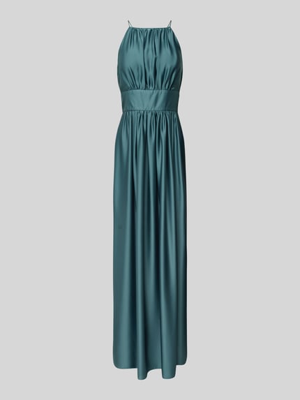 SWING Abendkleid mit Spaghettiträgern Gruen 2