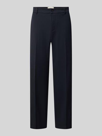 Stoffhose mit Bügelfalte und Eingrifftaschen Shop The Look MANNEQUINE