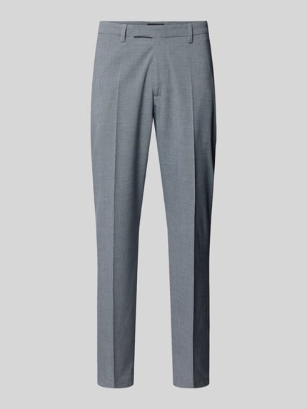Produktfoto, Hose mit Bügelfalten Modell 'CIBEPPE' van Cinque, materiaalmix met viscose, steekzakken, paspelzakken, slim fit.