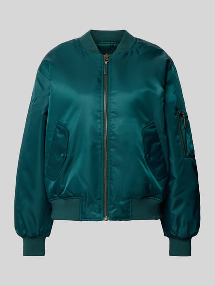 Bomberjacke mit Pattentaschen Shop The Look MANNEQUINE