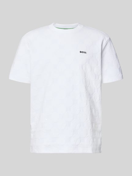 Regular Fit T-Shirt aus Baumwoll-Mix Modell 'TS_MEMBER' Shop The Look MANNEQUINE