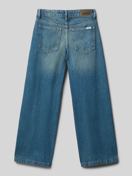 Garcia Wide Leg Jeans im 5-Pocket-Design Modell 'Marall' Mittelgrau 3