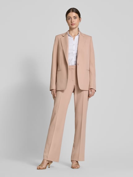 MORE & MORE Hemdbluse mit Label-Stitching Offwhite 1