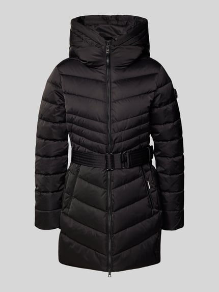 khujo Regular Fit Steppmantel mit Kapuze Modell 'KINA' Black 2