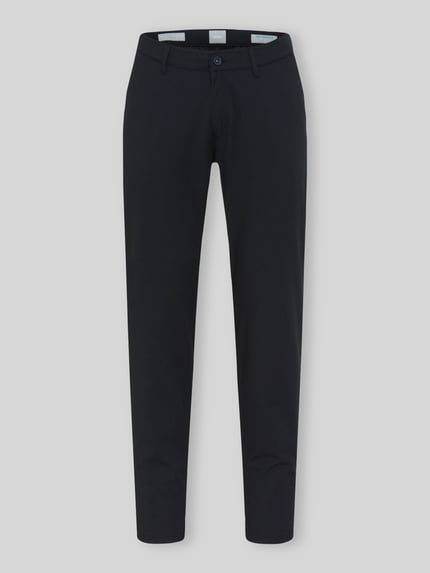Brax Recht broek met viscose model 'Phil P' Marineblauw - 2
