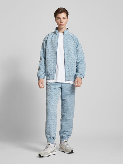 PUMA Performance Sweatpants mit Allover-Muster Hellblau 1